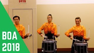 Avon Drumline 2018 In The Lot [upl. by Nelie]