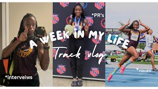 Week in my life Track vlog  Races  Vlog  Parker Coes [upl. by Kus]