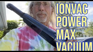 Testing the ionvac power max portable vacuum cleaner on my Chevy Volt [upl. by Alvy627]