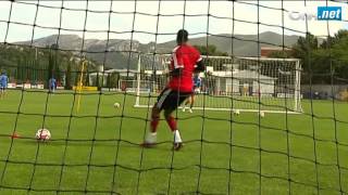 Steve Mandanda à lentrainement [upl. by Airemaj]