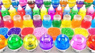 Satisfying Video l How to make Rainbow Slime Fishbowl into Mixing All Foam amp Clay Cutting ASMR 071 [upl. by Percy]