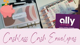 BUDGET WITH ME CASHLESS CASH ENVELOPE STUFFING  SINKING FUNDS [upl. by Einrae76]