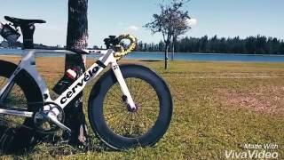 Cervélo P3 converted to track bike [upl. by Anialed]