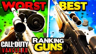 Vanguard BEST GUNS ranking from WORST to BEST Best Class Setups [upl. by Lawrenson266]