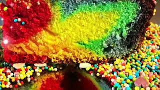 Torta Arcobaleno Rainbow Cake facile ed effetto [upl. by Curley842]