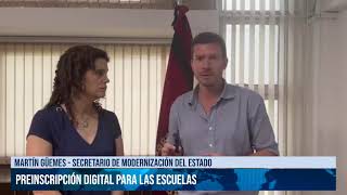 SALTA  Preinscripción digital para las escuelas Cristina Fiore Ministra de Educación de Salta [upl. by Annairdua658]