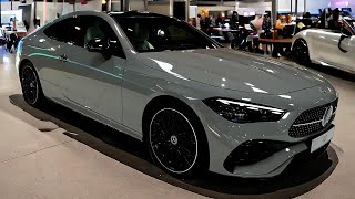 Mercedes CLE Coupe AMG Line 2024 combines Cclass and Eclass coupes [upl. by Charissa61]