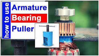 Armature Bearing Puller  How to Remove Bearing from Armature 9655993353 bearingpuller powertools [upl. by Adirem]