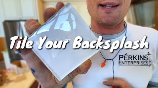 How To Tile a Backsplash  5 Good tips [upl. by Nossila]