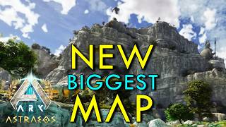 New Biggest Map Astraeos is 2x the Size of Ragnarok  ARK Survival Ascended [upl. by Aitetel901]