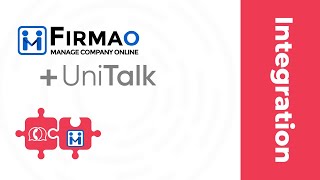 Firmao та телефонія UniTalk Налаштування як працює інтеграція [upl. by Naneik]