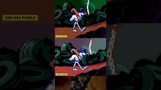 EARTHWORM JIM SNES vs GENESIS 🪱 Animations Comparison [upl. by Anerom39]