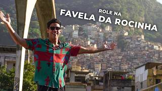 A REALIDADE DA FAVELA DA ROCINHA NO RIO DE JANEIRO [upl. by Novehs]