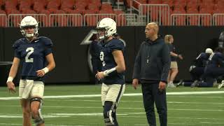 RGTV Penn State practice ChickfilA Peach Bowl 12262023 [upl. by Etnad]