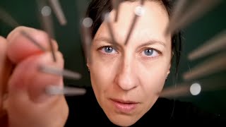 Cosmetic Facial Acupuncture ASMR for wrinkles treatment [upl. by Sibley686]