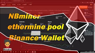 How to use NBminer  Ethermine  Binance wallet Tagalog Tutorial  Reka Ace [upl. by Nyrhtac]