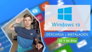 Descargar e Instalar Windows 10  32 y 64 Bits  Original amp Tutorial en Español [upl. by Ahsinna221]