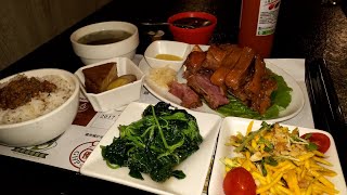 Pork Knuckle Meal Gac Fruit Juice  Taiwan Restaurant Food 台東美食 七里坡紅藜養生料理 [upl. by Zetniuq213]