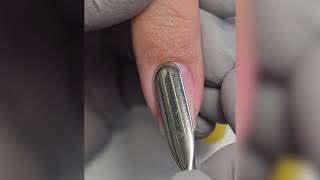 Removing and covering nails with gel polish [upl. by Sonni]