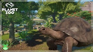 Aldabra Giant Tortoise 🐢 Planet Zoo Speedbuild  Paradise Creek Sanctuary [upl. by Aelahs189]