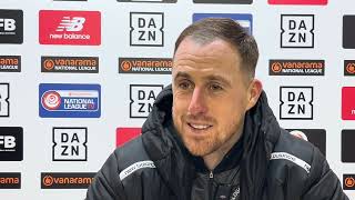 Farnborough 10 Slough Town  Scott Davies Interview  9 November 2024 [upl. by Rebm]