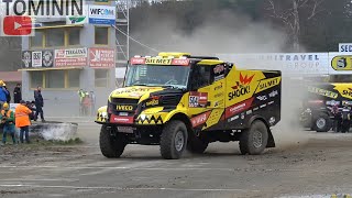 IVECO  Martin Macík Sedlčanská kotlina 2019 training for dakar 2020 [upl. by Nesyrb501]