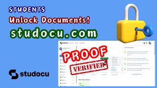 How to Legally Unlock Studocu Documents 2024  Best Method [upl. by Ader]