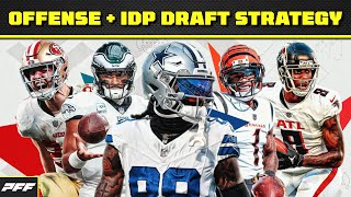 Offense  IDP Draft Strategy amp Rankings  PFF Fantasy Podcast [upl. by Avevoneg]