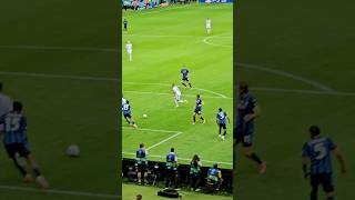 KYLIAN MBAPPÉ PRIMER GOL CON LA CAMISETA DEL REAL MADRID football mbappe shorts [upl. by Nissa]