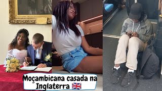 REALIDADE DE ESTRANGEIRA CASADA NA INGLATERRA 🇬🇧  VLOG youtuber mocambicano [upl. by Atin]