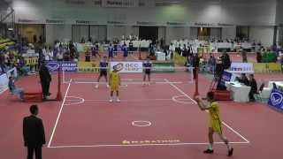 2015 Kings Cup  Thailand vs Korea doubles final  Sepak Takraw [upl. by Imled494]