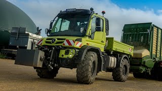 U530 im Einsatz auf der BGA Wulff  Unimog 405 Mais Abfahren [upl. by Turnbull326]