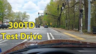 1984 Mercedes 300TD  Part 10 Test Drive [upl. by Dyolf333]