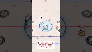 NHL 25 new IceQ is bugging out nhl25 hockey gaming EASHL [upl. by Flory]