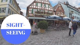 SIGHTSEEING in Oberkirch in Black Forest in GERMANY [upl. by Shute]