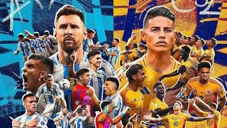 FINAL Argentina vs Colombia LIVE FINAL COPA AMERICA 2024 USA [upl. by Arrotal]