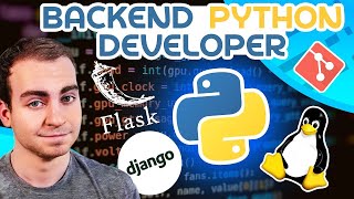 What To Learn To Become a Python Backend Developer [upl. by Lan]