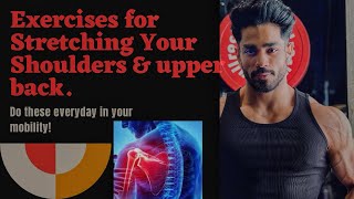 Unlock Your Shoulder amp Upper Back Mobility Effective Drills for Pain Relief fitness health fit [upl. by Iluj]