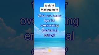 What are some tips for overcoming emotional eating [upl. by Asial648]