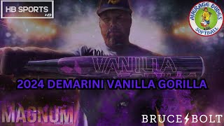 Hitting with the 2024 DeMarini Vanilla Gorilla  Average Dudes Softball Slowpitch Bat Review [upl. by Tallu]