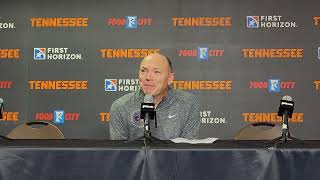 Western Carolina Coach Jonathan Tsipis postgame vs Lady Vols [upl. by Leicam]