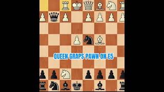 Blackburne Shilling trap learnchesstrapin30seconds chess fypシ゚viral chessgame checkmate [upl. by Yeznil]