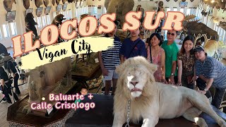 📍24 Hours in Vigan Ilocos Sur  Baluarte Zoo and Calle Crisologo  Budget Family Trip 2024 [upl. by Aneen813]