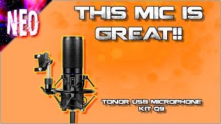 This Mic Surprised Me  Tonor Q9 Microphone Kit Review [upl. by Turley]