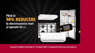 BLACK FRIDAY de VARĂ  Până la 50 REDUCERE la electrocasnice mari si aparate de aer condiționat [upl. by Eidnalem]