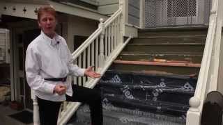 Waterproofing wood porch stairs permanently [upl. by Dardani]