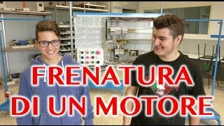 Frenatura di un motore asincrono trifase in corrente continua 4K [upl. by Clarissa]