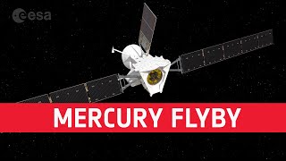 BepiColombo first Mercury flyby [upl. by Tingey212]