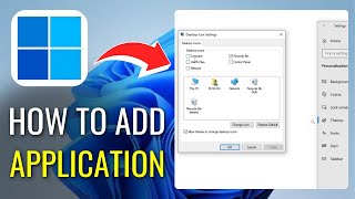 How to Add Apps on Desktop Windows 1011  Full Guide [upl. by Aneliram519]