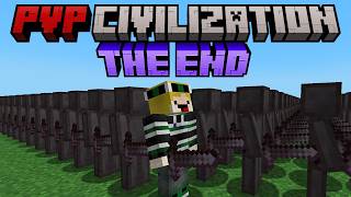 Minecraft but I ESCAPE from PVP CIVILIZATION [upl. by Bringhurst793]